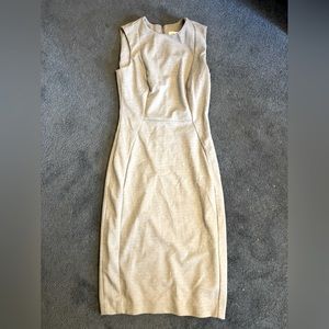 Calvin Klein crew neck pencil dress